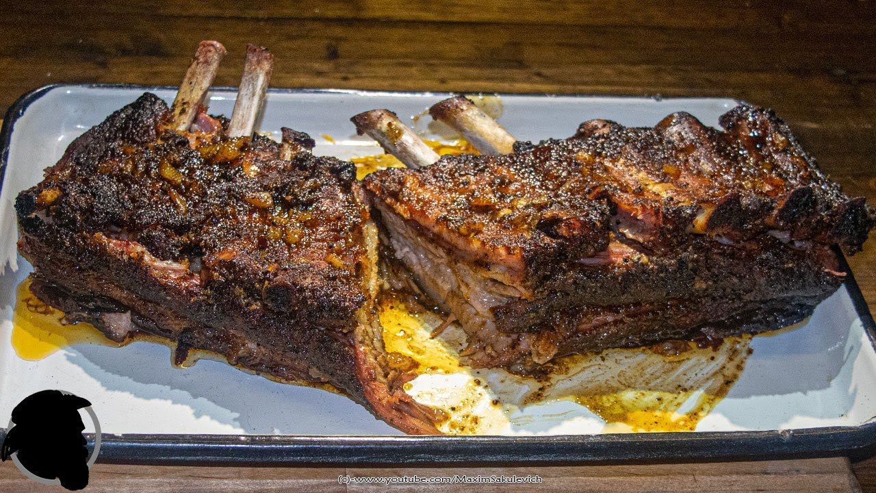 РЕБРЫШКИ КОПЧЕНЫ В СМОКЕРЕ смотреть онлайн