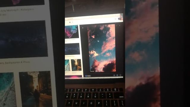 My first video- how to get a wallpaper on ur Mac book air смотреть онлайн