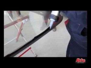 Полиуретановый клей-герметик для вклейки автомобильных стекол Akfix AMS653