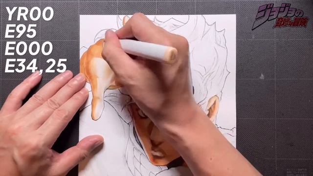 【ジョジョ】ジョルノをコピックで塗ります | Drawing Giorno Giovanna | JOJO'S BIZARRE ADVENTURE смотреть онлайн