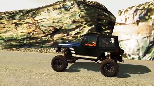 Racing & Crashing The Hopper Crawler | BeamNG Drive смотреть онлайн