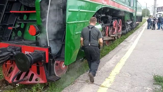 Паравоз П36 0071 живой. смотреть онлайн
