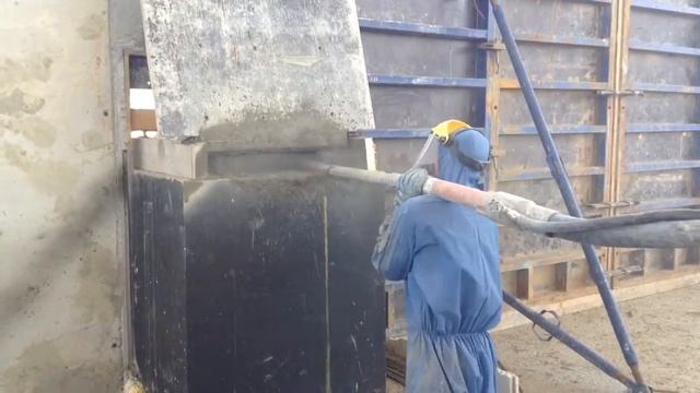 Торкретирование колонн смотреть онлайн