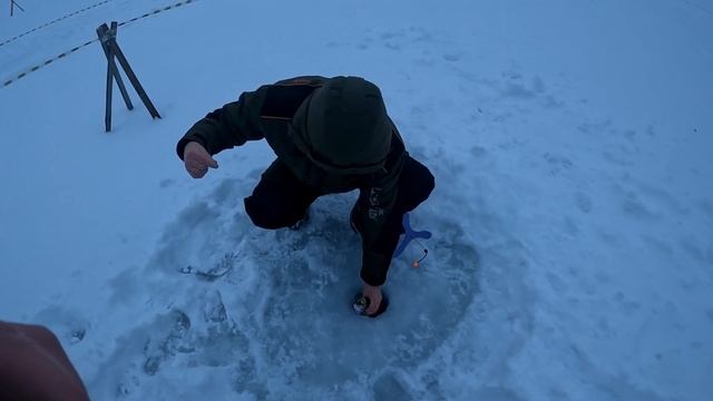 Ловля форели зимой на резину. смотреть онлайн