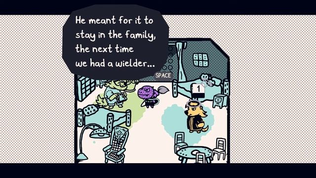 Chicory a colorful tale walkthrough - How to unlock the puzzle door in teatime meadow смотреть онлайн