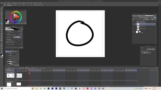 Clip Studio Paint - Duplicate Animation Cel - Separate Editing смотреть онлайн
