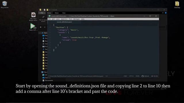 [Minecraft Bedrock Resources Pack Tutorial] How to add custom sounds to your resource packs. смотреть онлайн