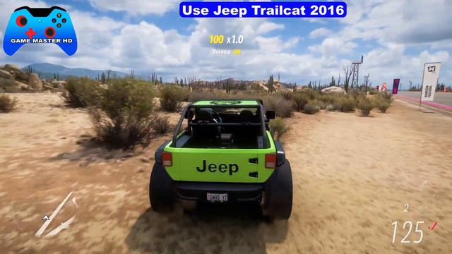 Forza Horizon 5 PRICKLY PICKER Forzathon Daily Challenges Earn 5 Smactus Skill in any Jeep смотреть онлайн