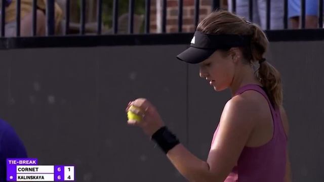 Anna Kalinskaya Vs Alize Cornet 🇫🇷 WTA Live Tennis Drama in Charleston смотреть онлайн