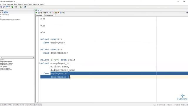 Oracle SQL dərsləri - 56. SQL joinləri | SQL CROSS Join | SQL'de Join işlemleri смотреть онлайн