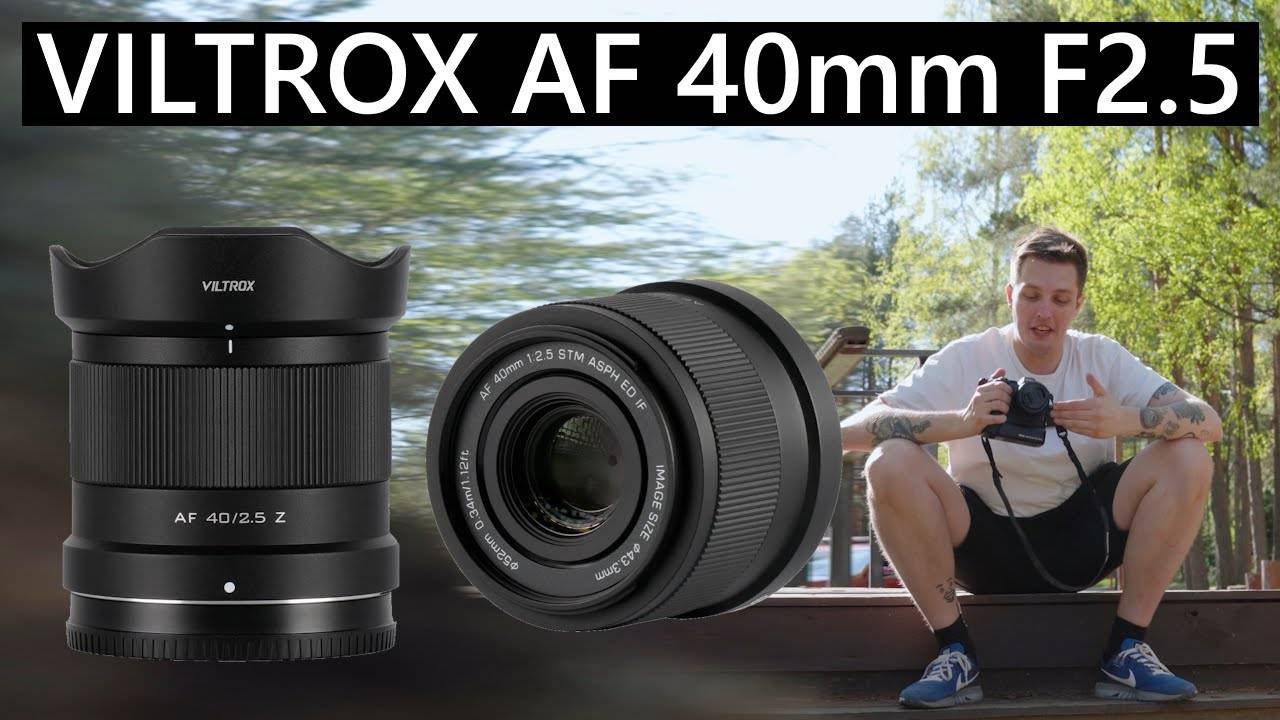 Объектив Viltrox AF 40mm F2.5 - миниатюрный и автофокусный!