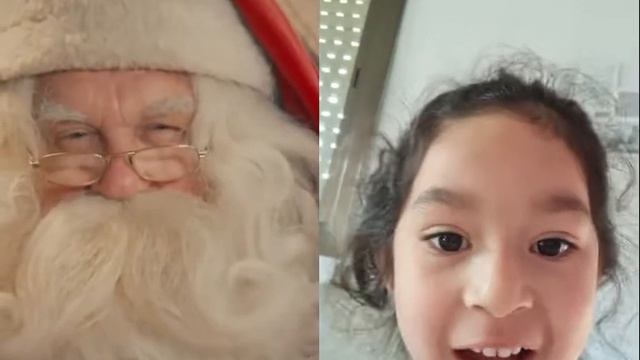 BROMA LLAMADA DE PAPA NOEL A ESTHER смотреть онлайн