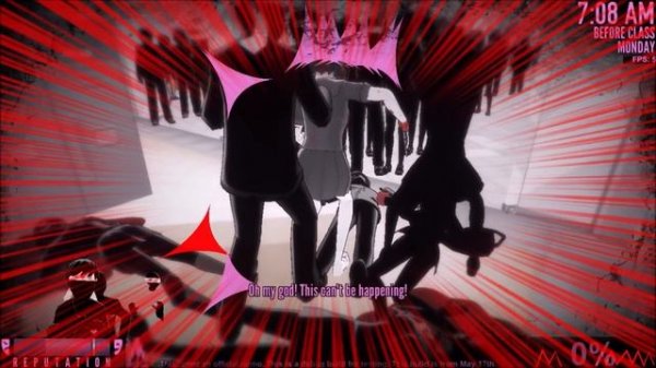 THE BIGGEST INAPPROPRIATE GAME OVER BUG.. | Yandere Simulator