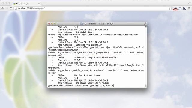 Alfresco Community Edition 4.2 How-To: Installing Google Docs Integration смотреть онлайн