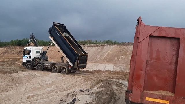 Отсыпка М12 самосвальная романтика. Скания G440 XT смотреть онлайн