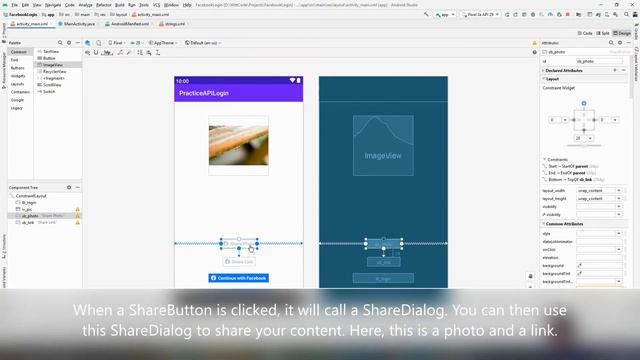 Android Studio Facebook API - Episode 4 - Share to Facebook Timeline and Story смотреть онлайн