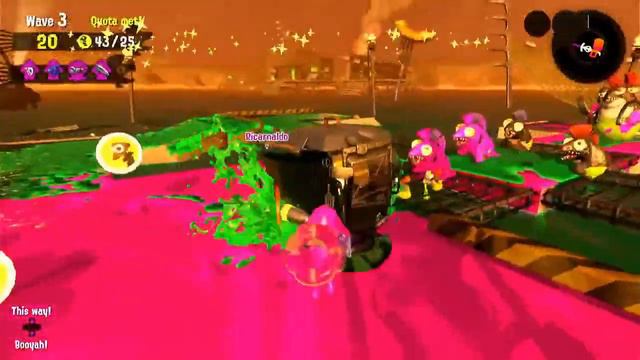 Full-Time Fishing. Salmon Run Overfishing #28 (Splatoon 2) смотреть онлайн