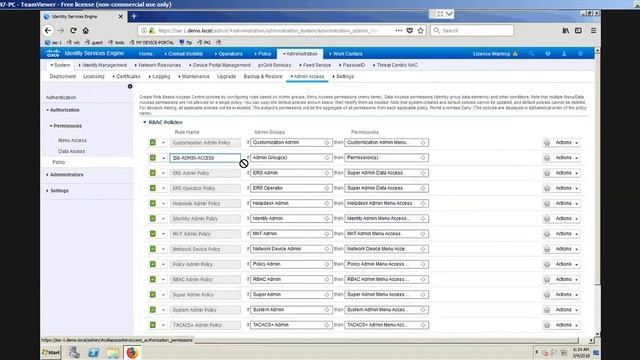 External authentication into Cisco ISE GUI console смотреть онлайн