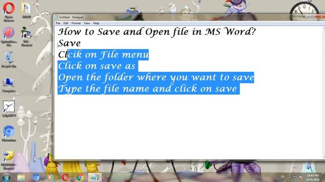 How to open and save a Microsoft Word 2010 | File смотреть онлайн