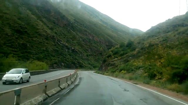 Достопримечательности Киргизии. Дорога на озеро ИССЫК-КУЛЬ смотреть онлайн