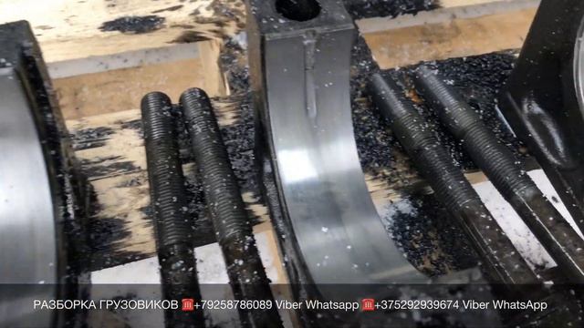Серия №2 Вскрыли вкладыши двигателя D2066LF02 MAN TGA 18.390 РАЗБОРКА ЕВРОПЕЙСКИХ ГРУЗОВИКОВ ТЯГАЧЕ смотреть онлайн