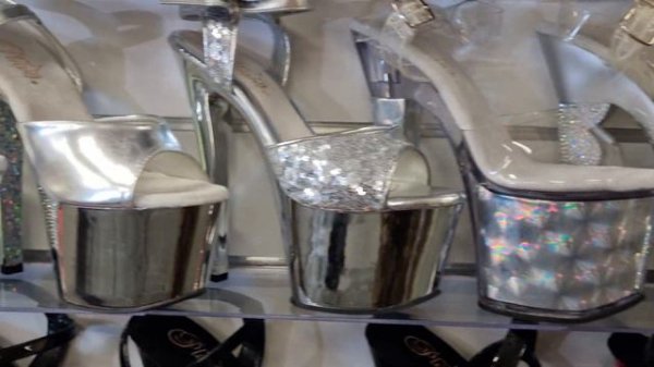 Shoes Of Hollywood Shoe Shop in 8K October 2021 Pleaser High Heels Relax Back And Get Your Shoe Fix