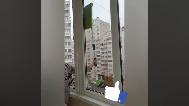Чем помыть окна? Конечно, универсальной шваброй AQUAmatic MOP ? смотреть онлайн