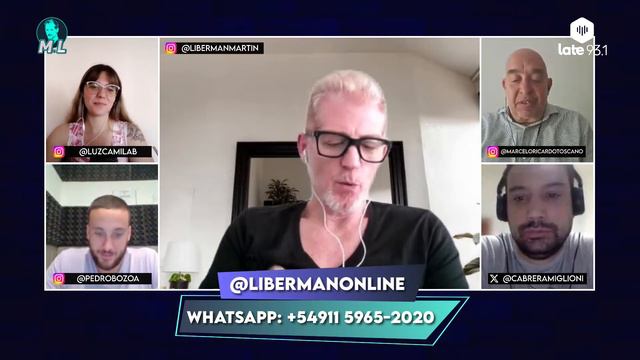 Liberman En Línea - Late 93.1 - Programa radial EN VIVO | 19/02/2024 смотреть онлайн