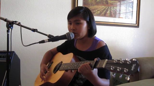 Annika covers Madonna Take a Bow - Acoustic Guitar смотреть онлайн