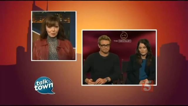 Simon Baker and Robin Tunney Interview: Jisbon´s best part of the show смотреть онлайн