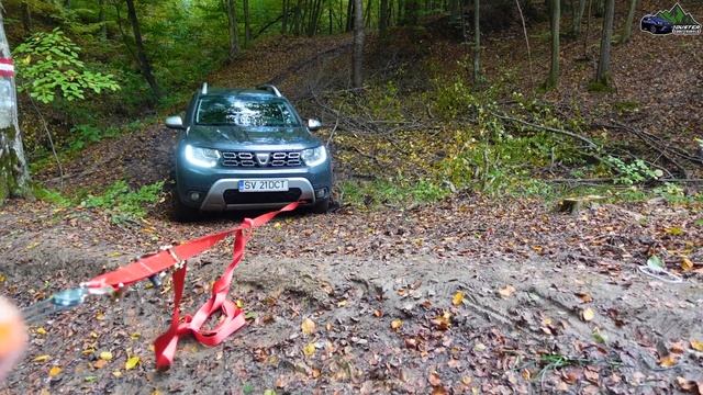 Dacia Duster 4x4 Offroad Manual Winch Extreme Test