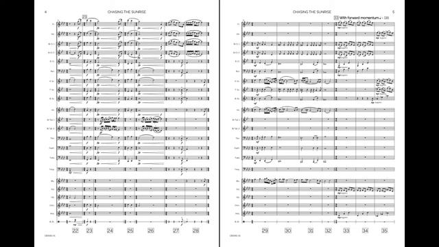 Chasing the Sunrise (Concert Band) - Bradley S. Hartman смотреть онлайн