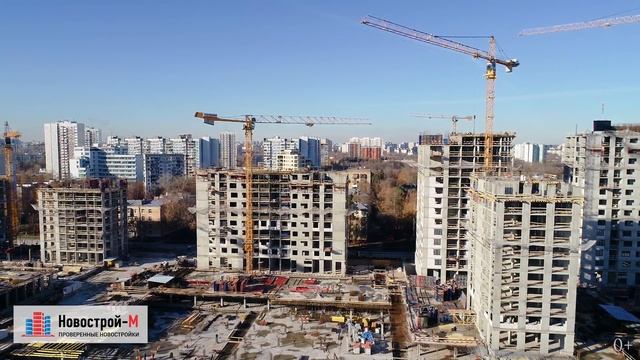 Обзор с воздуха ЖК «Ты и Я» (аэросъемка: ноябрь 2018 г.) смотреть онлайн