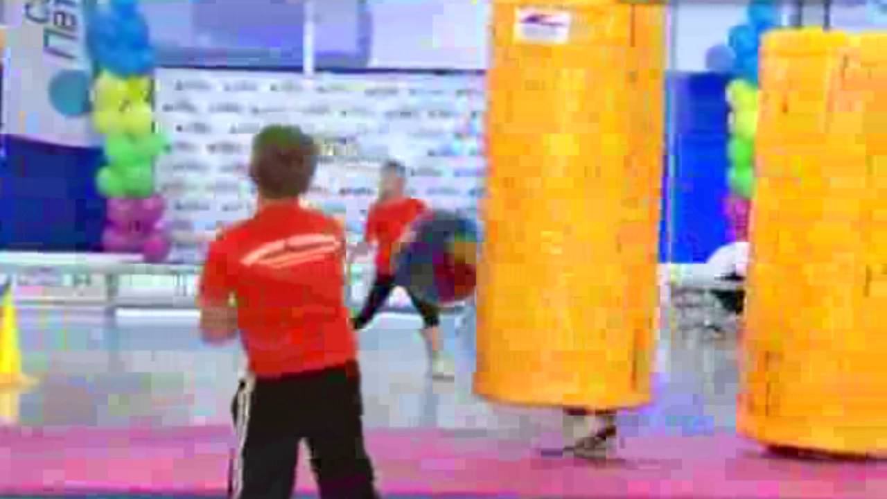 Командный аттракцион "Русский кегельбан" смотреть онлайн