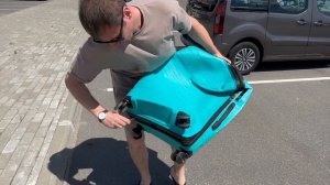 Краш-тест чемодана Pride из полипропилена