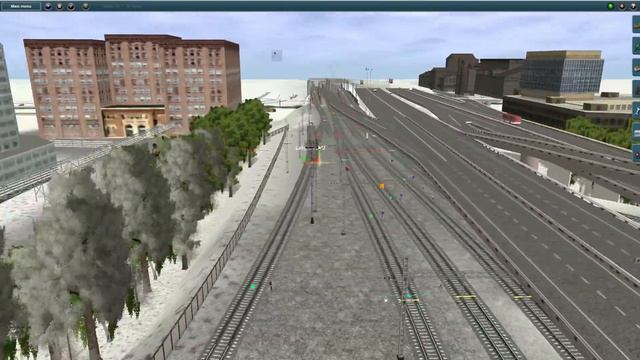 trainz 2012 / МЦК /Обзор маршрута вер.4.5 часть 1 смотреть онлайн