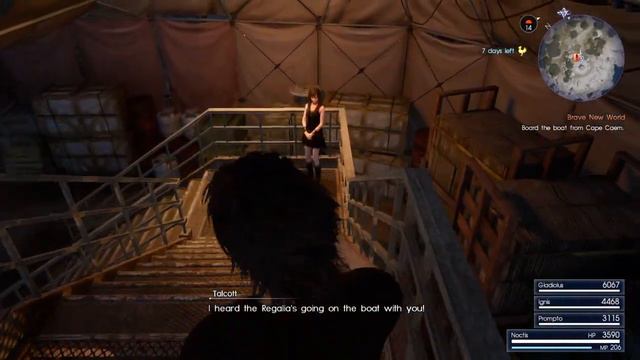 Chapter 8 Ending Cutscene - They Ain't Your Bodyguards (Final Fantasy XV) смотреть онлайн