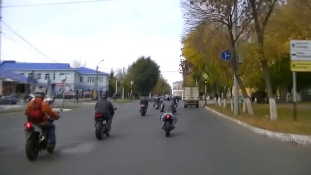 Закрытие мотосезона г.Оренбург (15.10.2016) смотреть онлайн