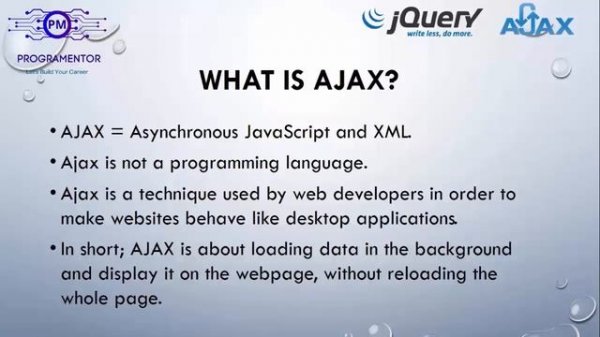 01 | Introduction To jQuery AJAX | jQuery Ajax Tutorial | Ajax Tutorial | Learn jQuery (Hindi/Urdu)