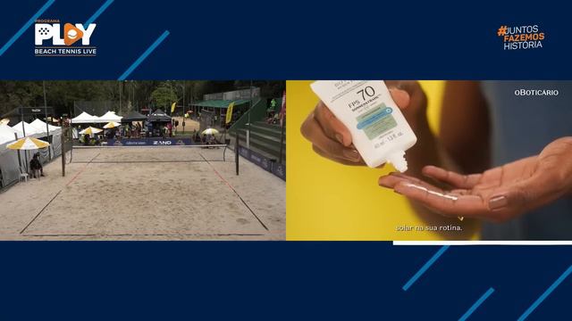 FINAL: ISABELA GARRIDO/RAQUEL IOTTE X ISABELLA SELLA/GRAZI SILVA - CIRCUITO BEACH TENNIS смотреть онлайн