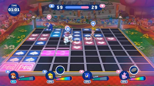Princess Daisy & Princess Peach In The Karate Dream Olympic Game Event