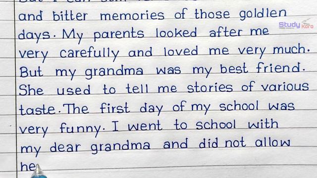 Essay On My Childhood In English || My Childhood Essay In English || My Childhood Days || смотреть онлайн