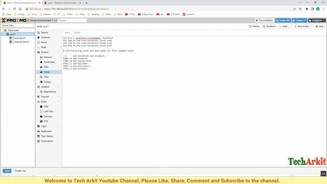 Proxmox clustering | Container Migration | Tech Arkit смотреть онлайн
