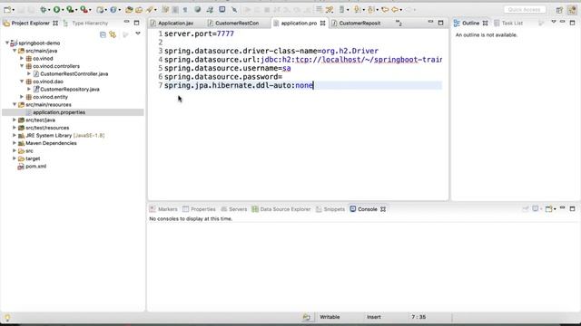 Developing a RESTful web service using spring boot смотреть онлайн