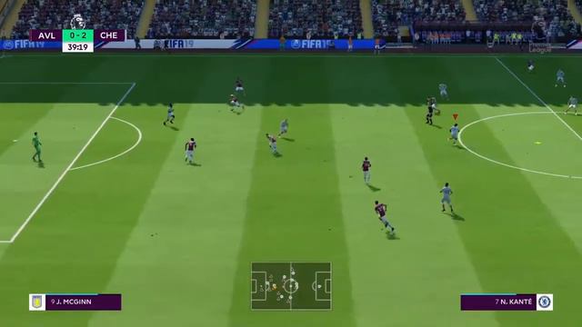 Aston Villa vs Chelsea Fifa 19 season 1 смотреть онлайн