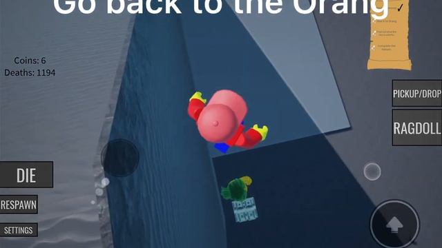 How to complete the Orang quest in Euphoria Ragdoll Testing ROBLOX смотреть онлайн