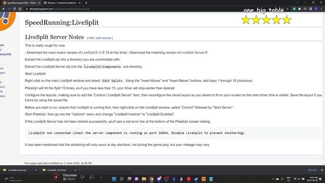 PlateUp! Basic speedrun tutorial (livesplit setup) смотреть онлайн