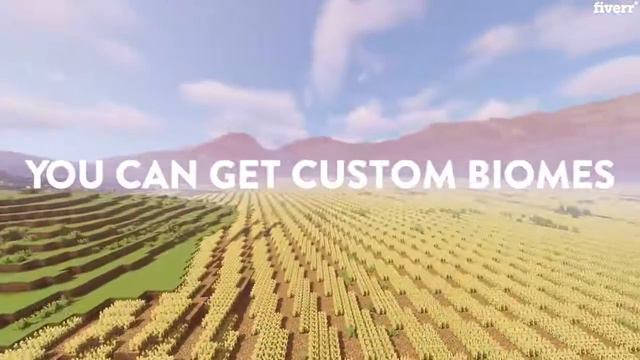 Build you a custom terraformed minecraft map, really splendid! смотреть онлайн