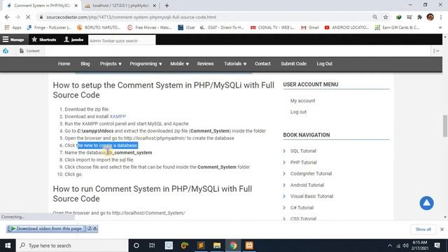 Comment System in PHPMySQLi with Full Source Code смотреть онлайн