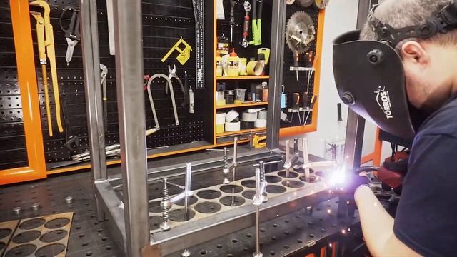 Мангал от мастера на сварочном столе  | feat Алексей Тулкин